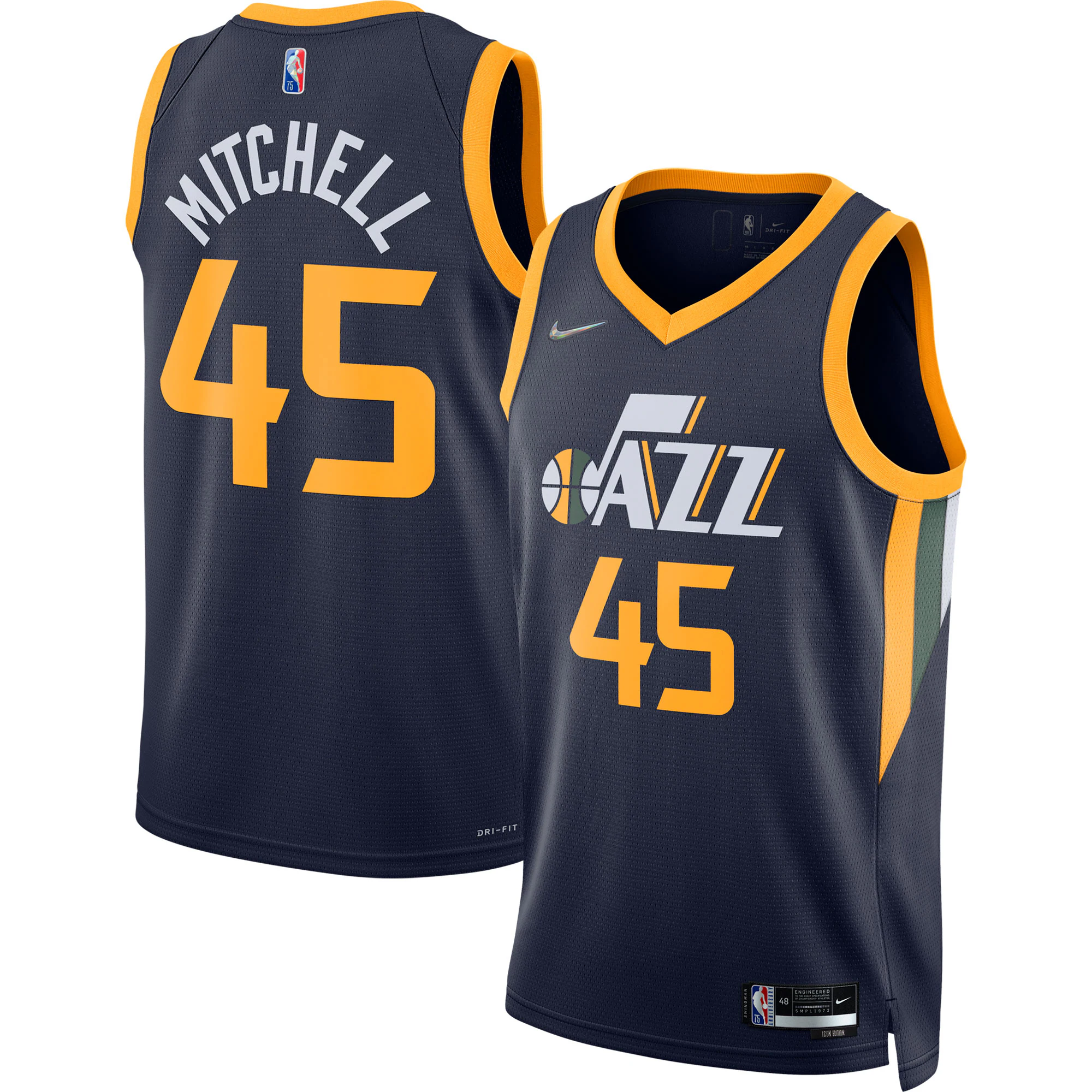 Nike Donovan Mitchell Jazz Jersey - Exclusive 2021/22 Swingman Icon