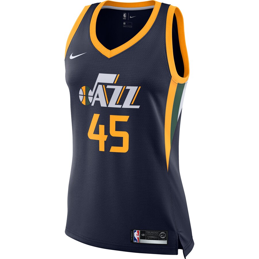 Nike Donovan Mitchell Women's Jazz Jersey - Premium #45 Icon