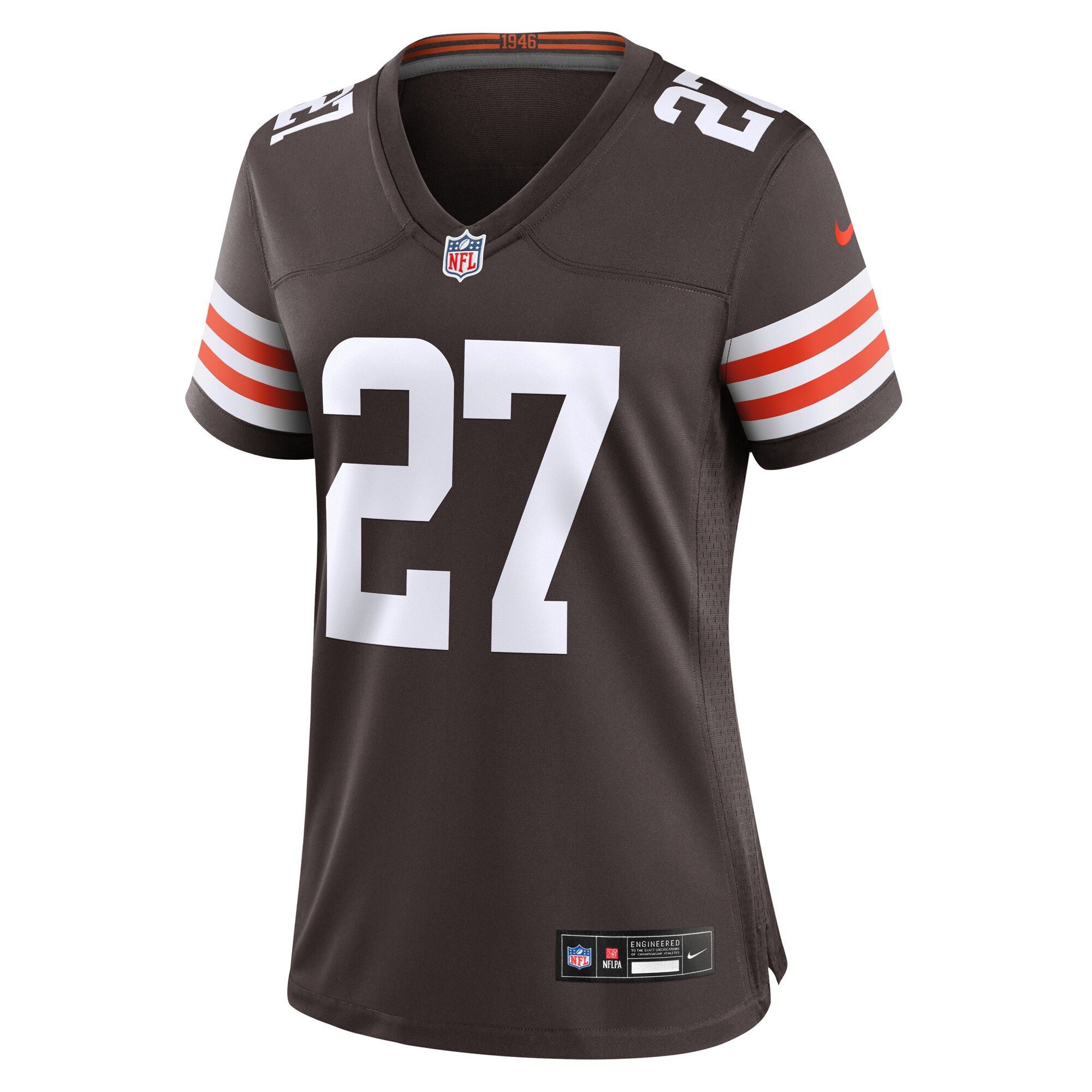 D'Onta Foreman Cleveland Browns Nike Women's  Game Jersey -  Brown