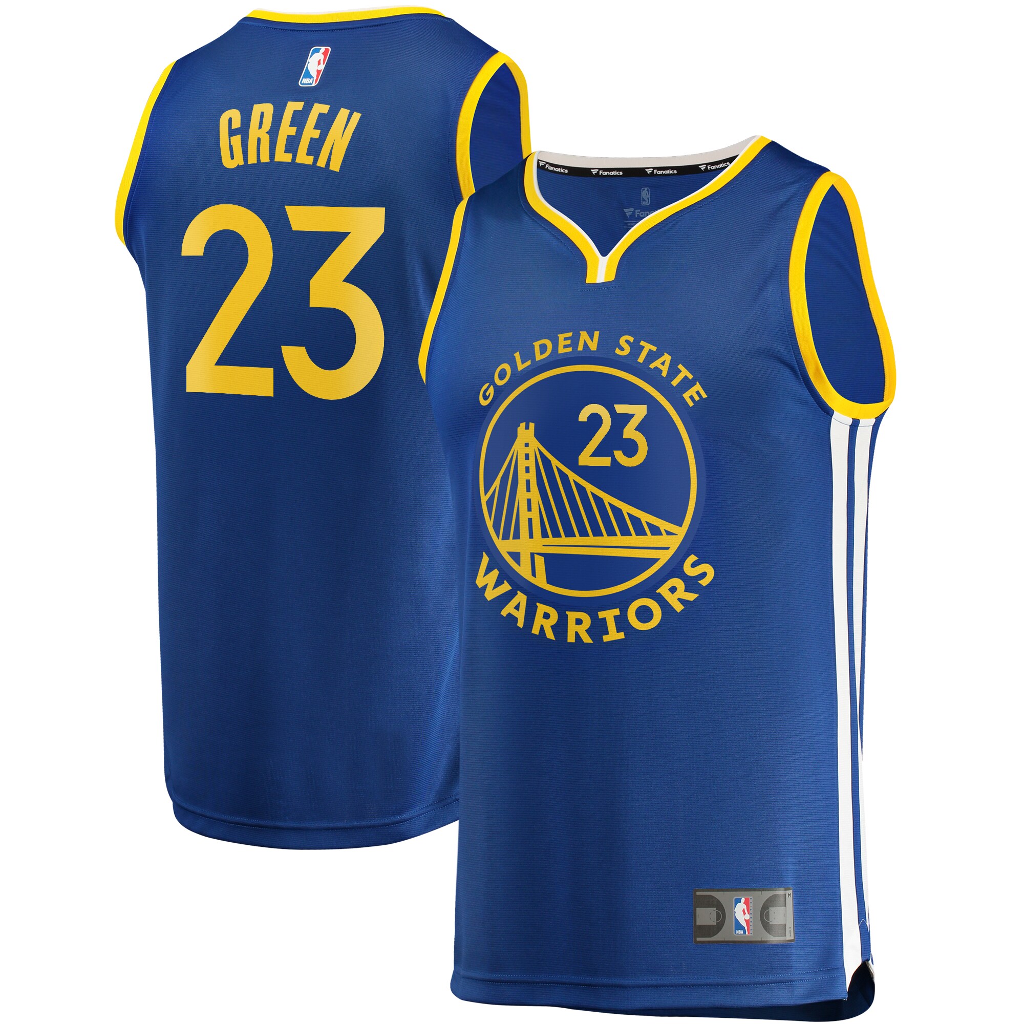 Draymond Green Warriors Icon Jersey - Ultimate Fanatics Replica 2024