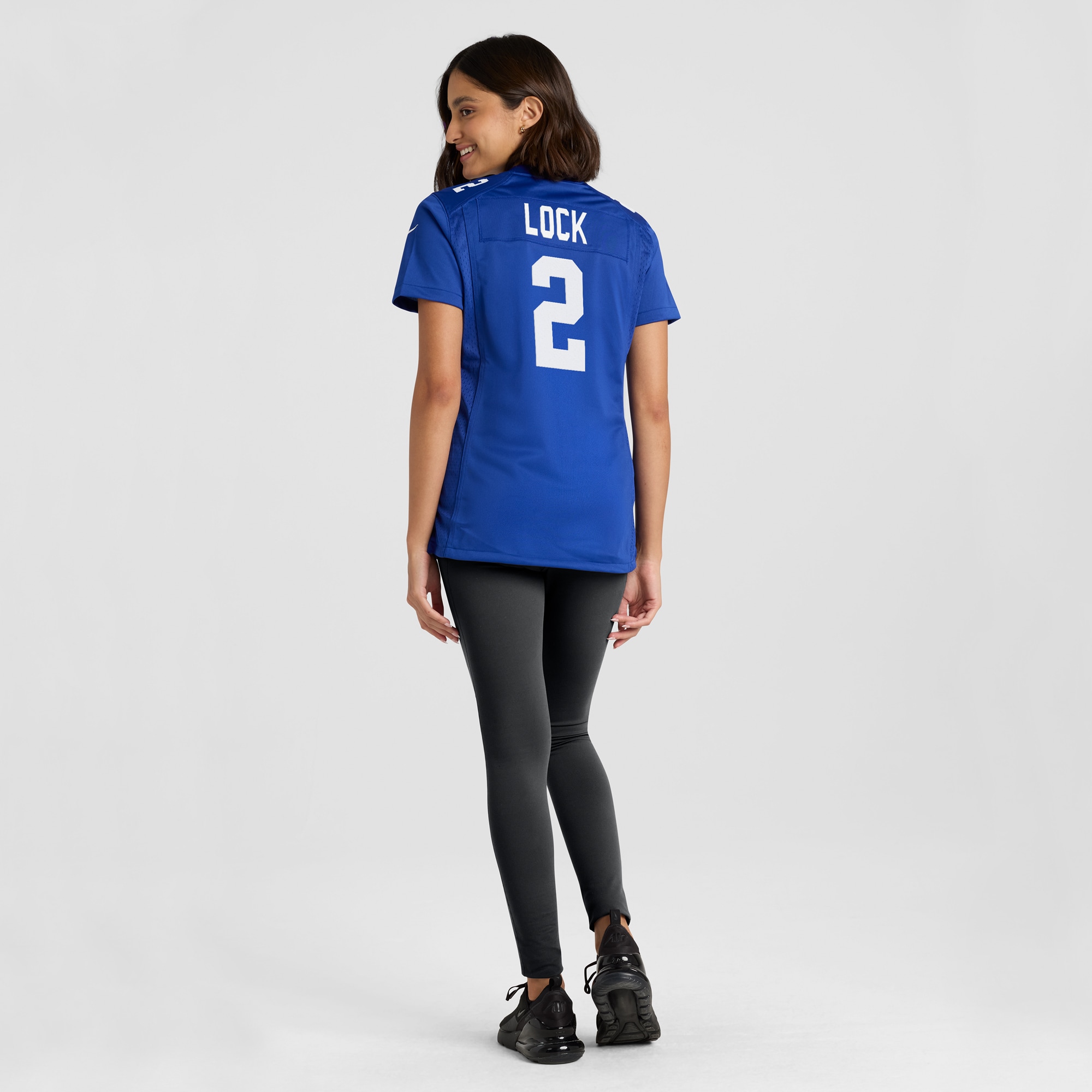 Drew Lock New York Giants Nike Women's  Game Jersey -  Royal
