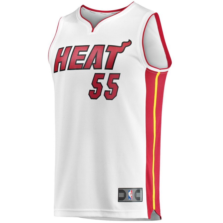 Duncan Robinson Miami Heat Jersey White #55 - Premium Fanatics NBA