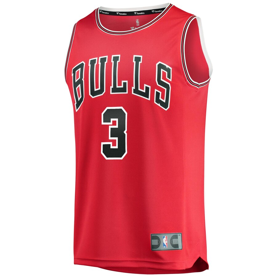 Ultimate Dwyane Wade Bulls Replica Jersey - Fanatics Branded Youth Red 2024