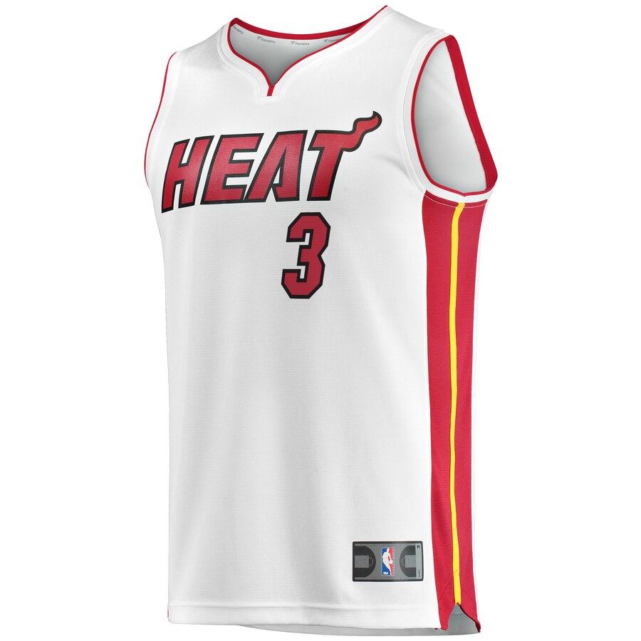 Outstanding Dwyane Wade Youth Heat Jersey #3 - Fanatics Replica 2024
