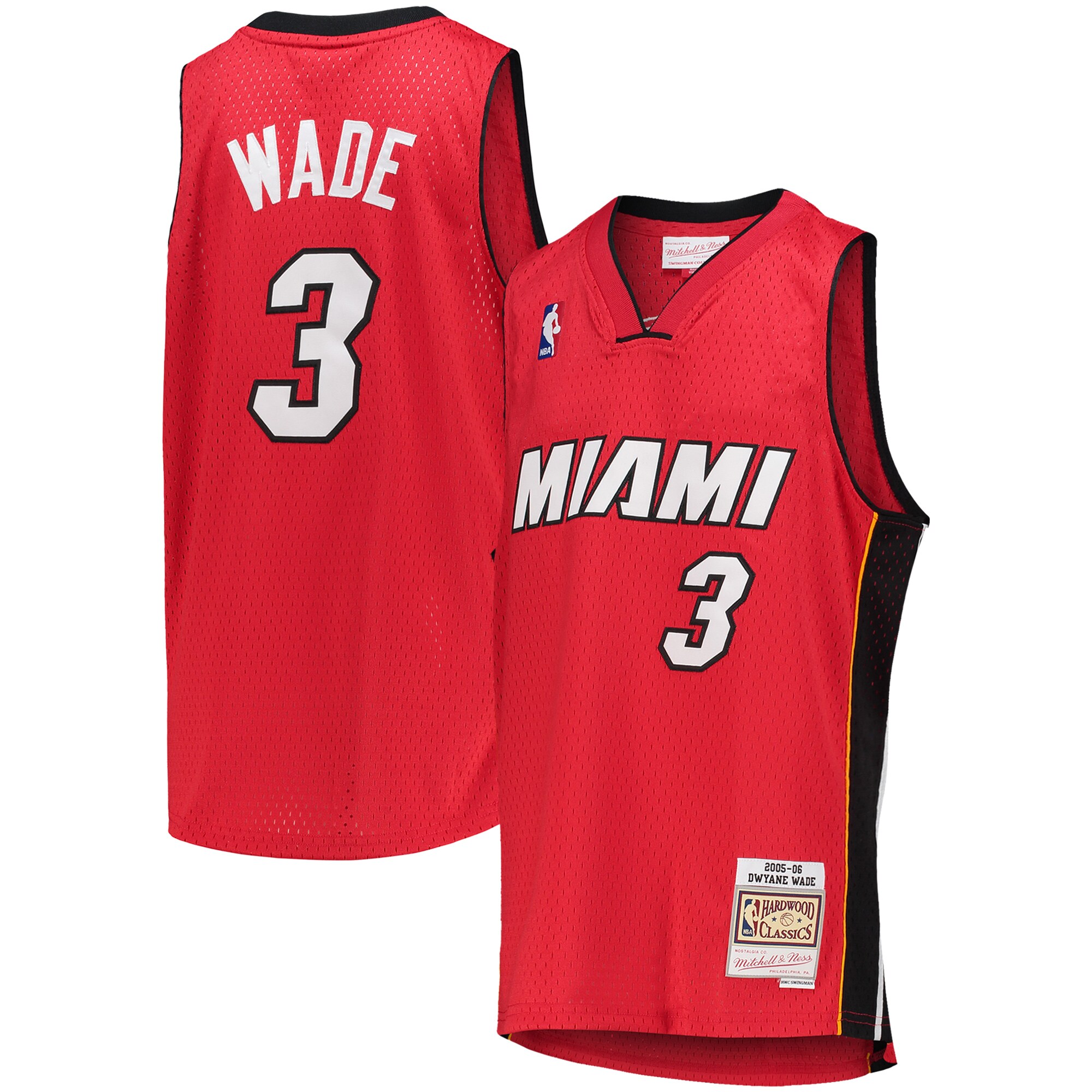 Dwyane Wade Heat Swingman Jersey - Ultimate 2005-06 Mitchell & Ness