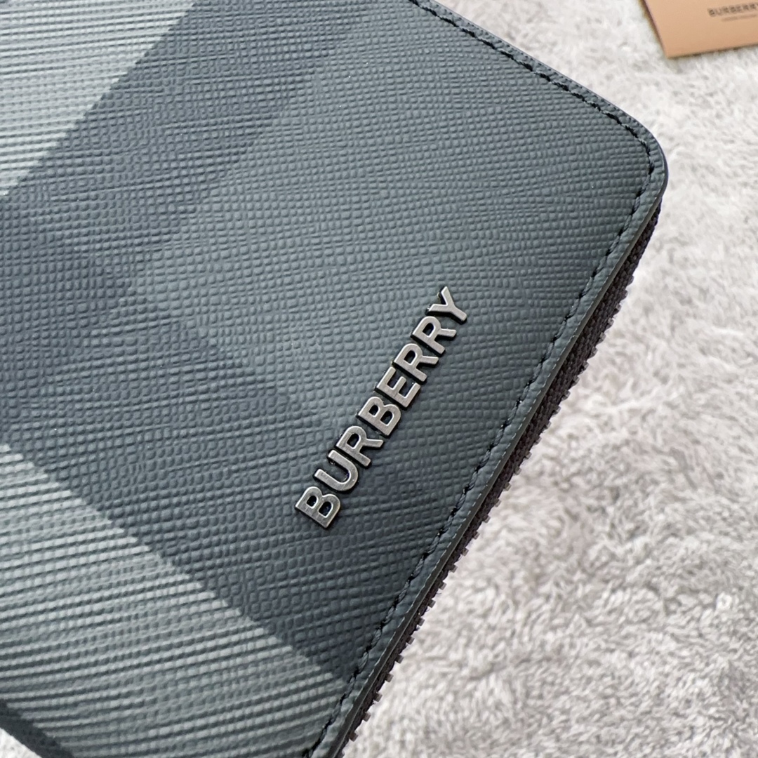 eBay Burberry Men's Wallet 8070254 CHARCOAL ZIG Newarticle |