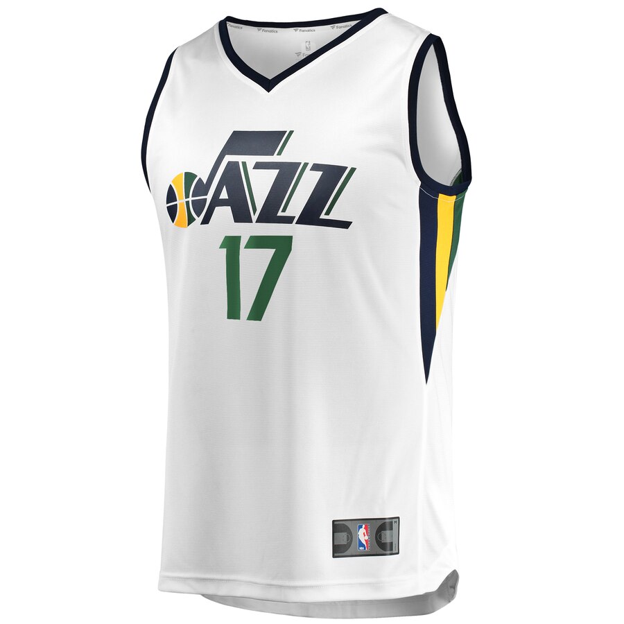 Fanatics Ed Davis Jazz White Jersey - Ultimate #17 Fan Gear 2024