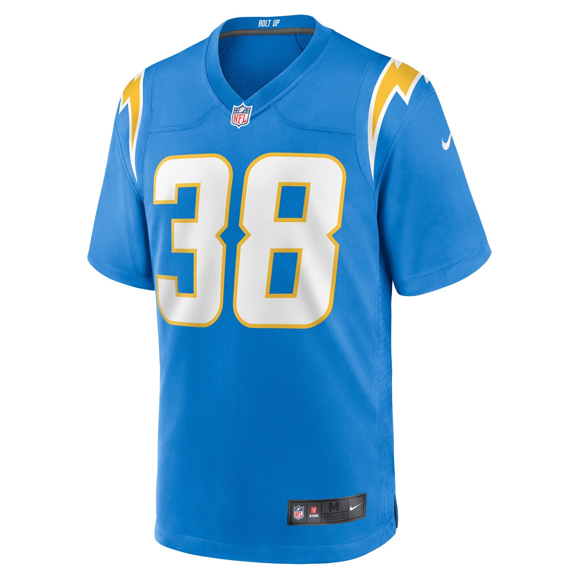 Emany Johnson Los Angeles Chargers Nike Team Game Jersey -  Powder Blue
