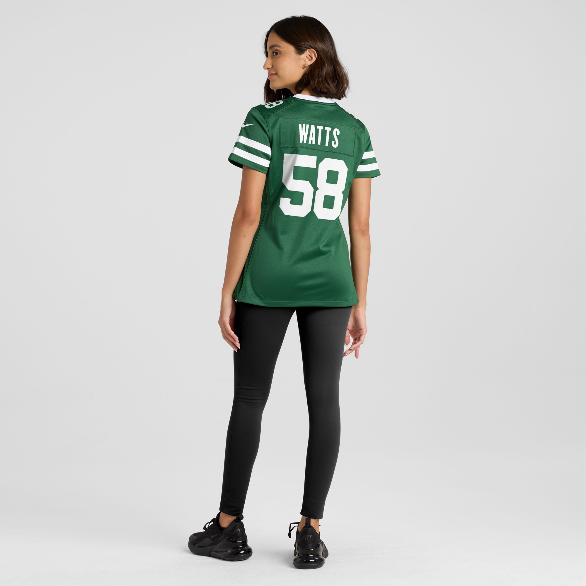 Eric Watts New York Jets Nike Women's Team Game Jersey - Legacy Green