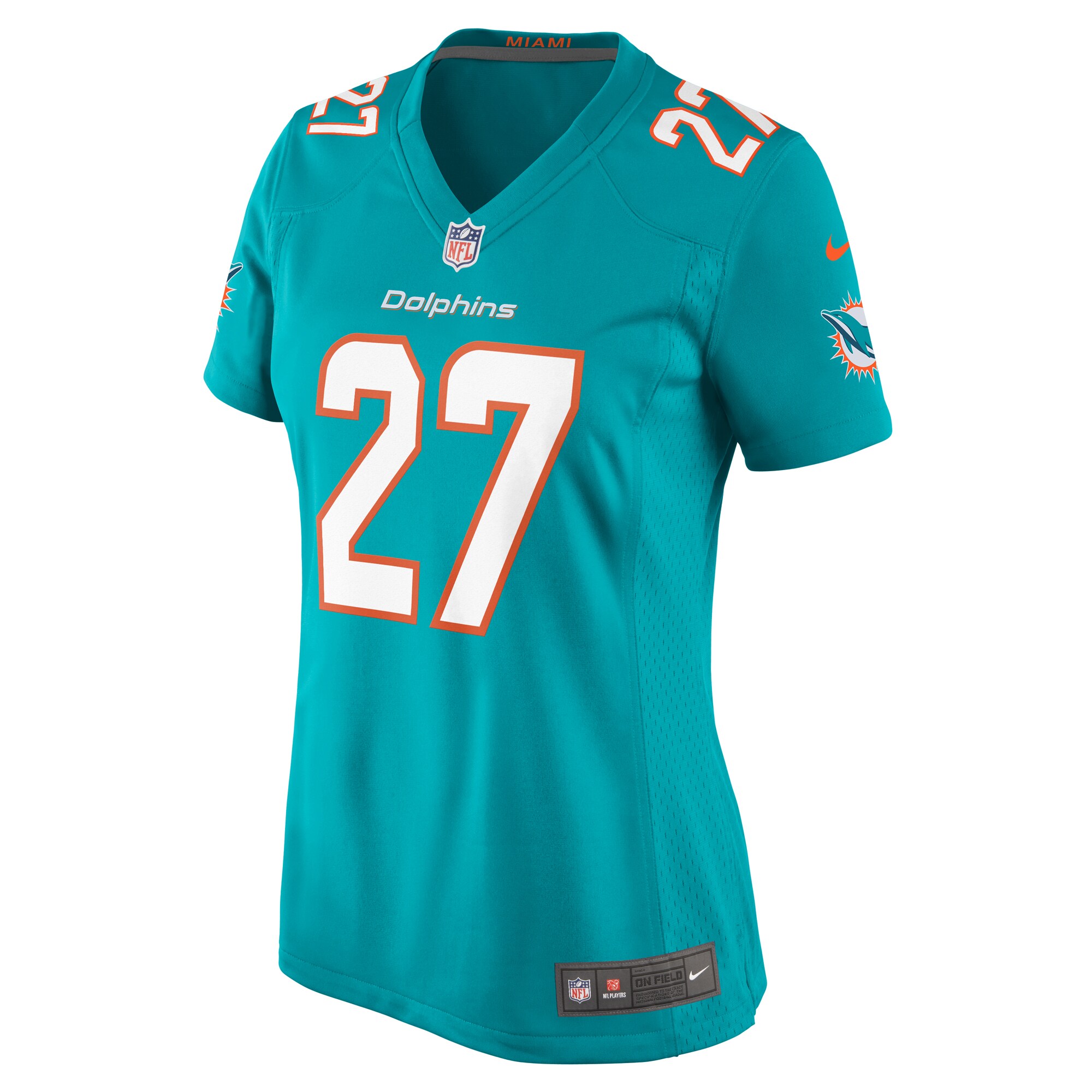 Ethan Bonner Miami Dolphins Nike Women's  Game Jersey -  Aqua