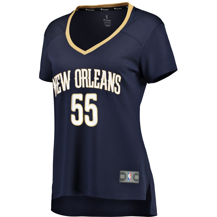 Pelicans Women's Moore Fast Break Jersey - Amazing Fanatics Icon Navy 2024