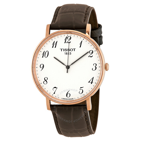 Everytime Large Silver Dial Men's Watch