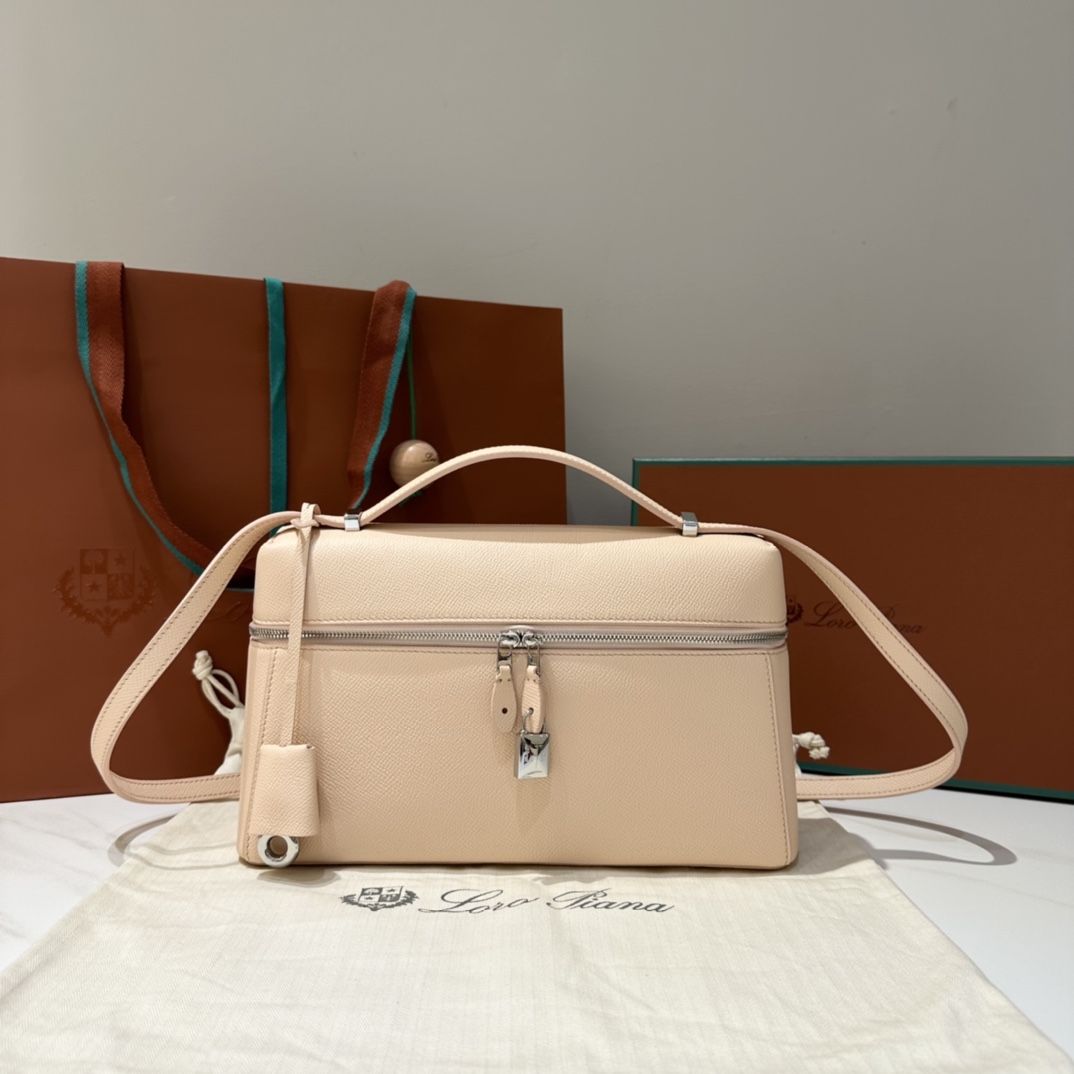 Extra bag L27 leather shoulder bag in pink