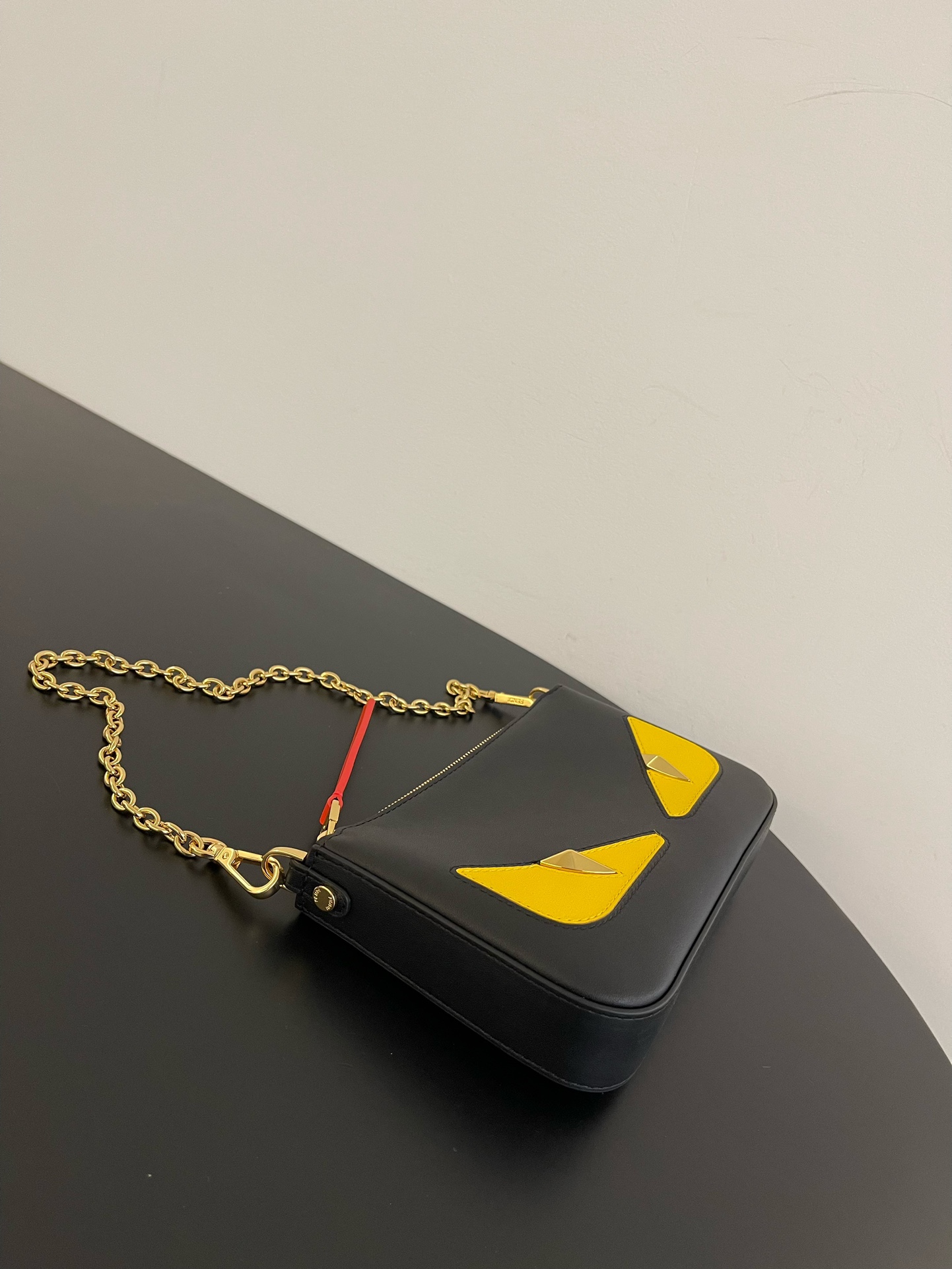 Fendi Bugs Eyes Pouch Bag 'Black' 7N0102-O73-F17H