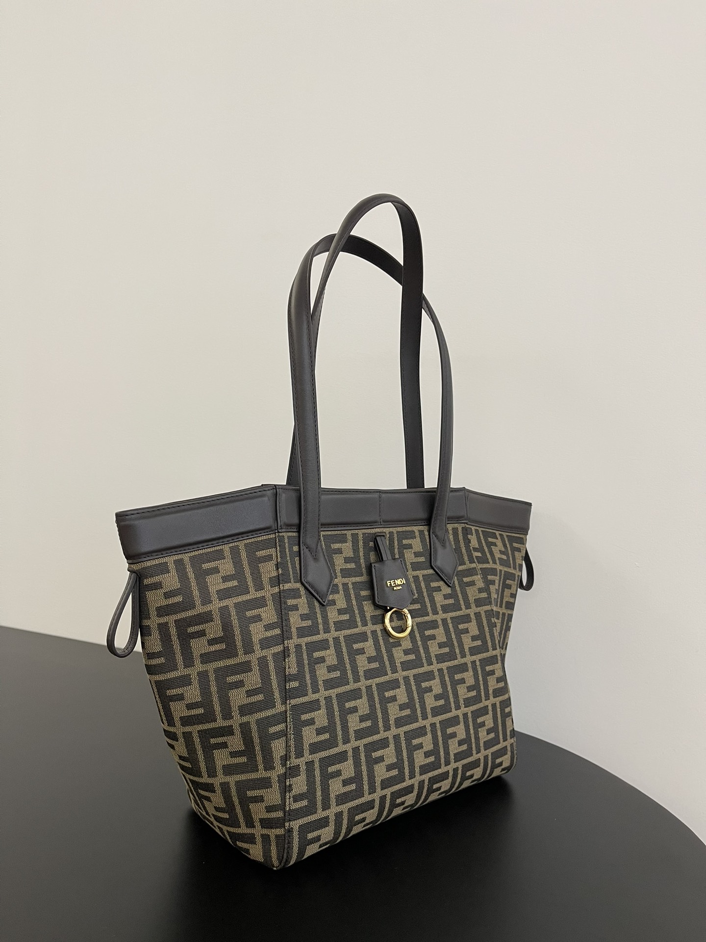 Fendi Fendi Origami Mini Fabric Brown | Fendi