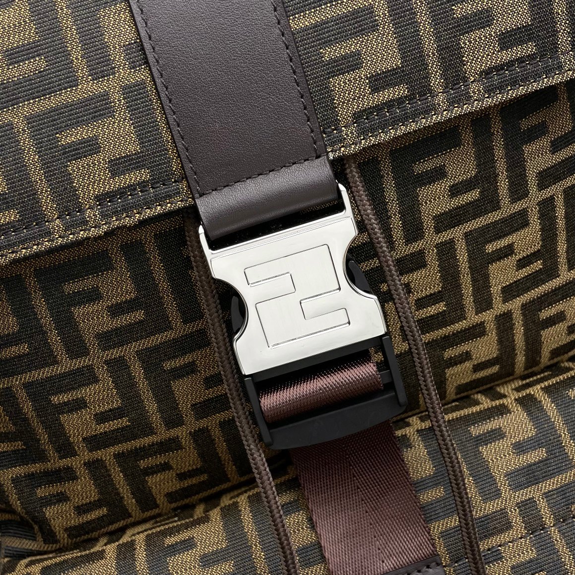 Fendi Fendi Zucca Canvas Backpack