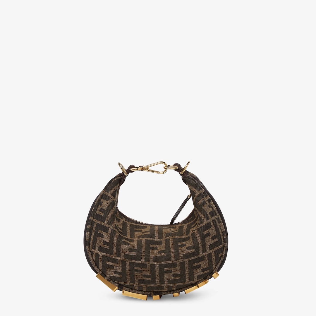 FENDI Fendigraphy Mini Fabric Brown | Fendi