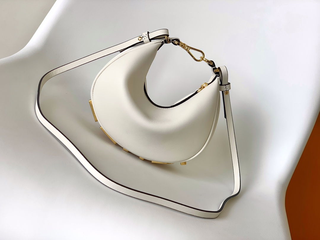 FENDI Fendigraphy Small Leather White | Fendi