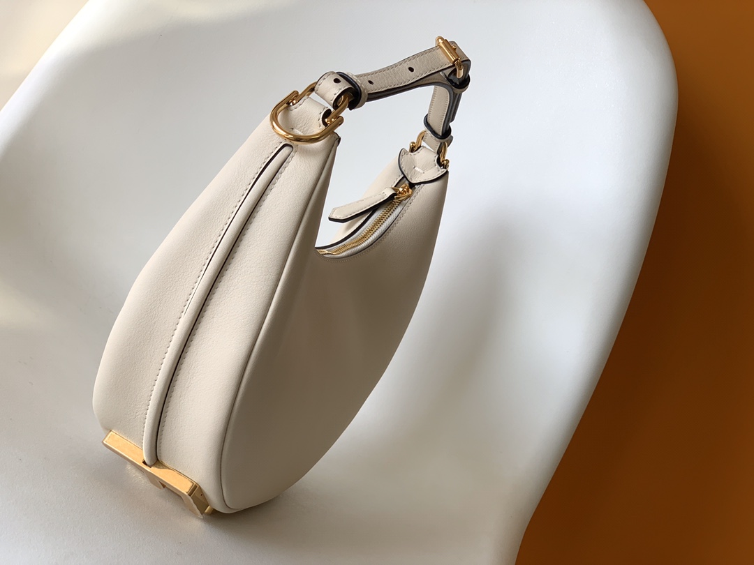 FENDI Fendigraphy Small Leather White | Fendi