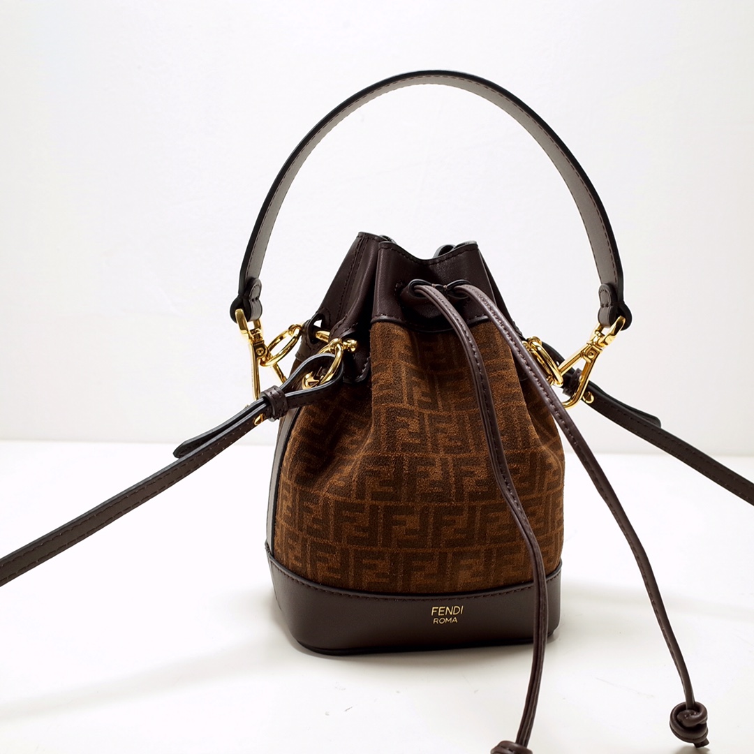 Fendi Mon Tresor Mini FF Print 'Brown' 8BS010AFISF1E3L