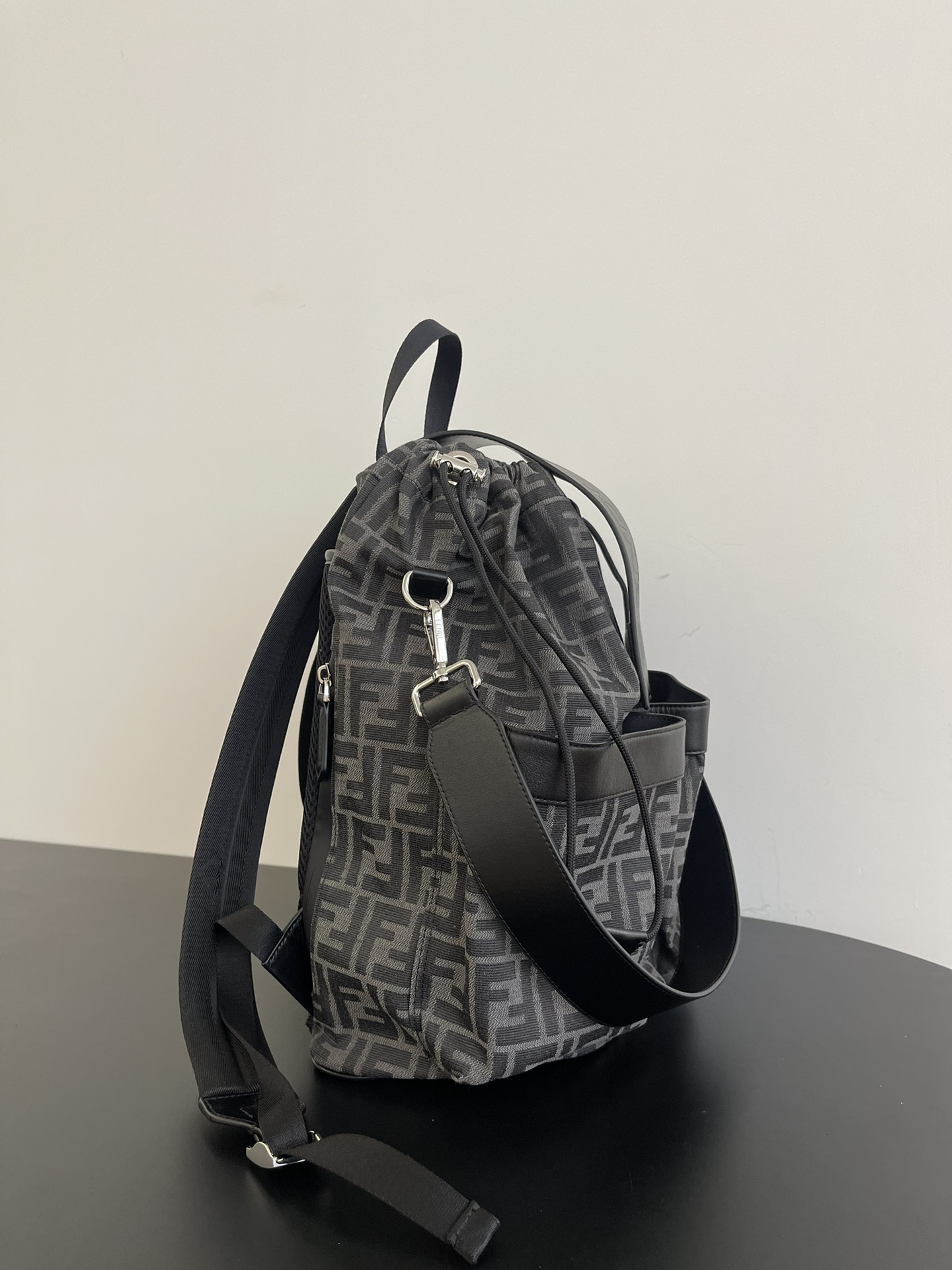FENDI monogram-pattern Backpack | Blue |
