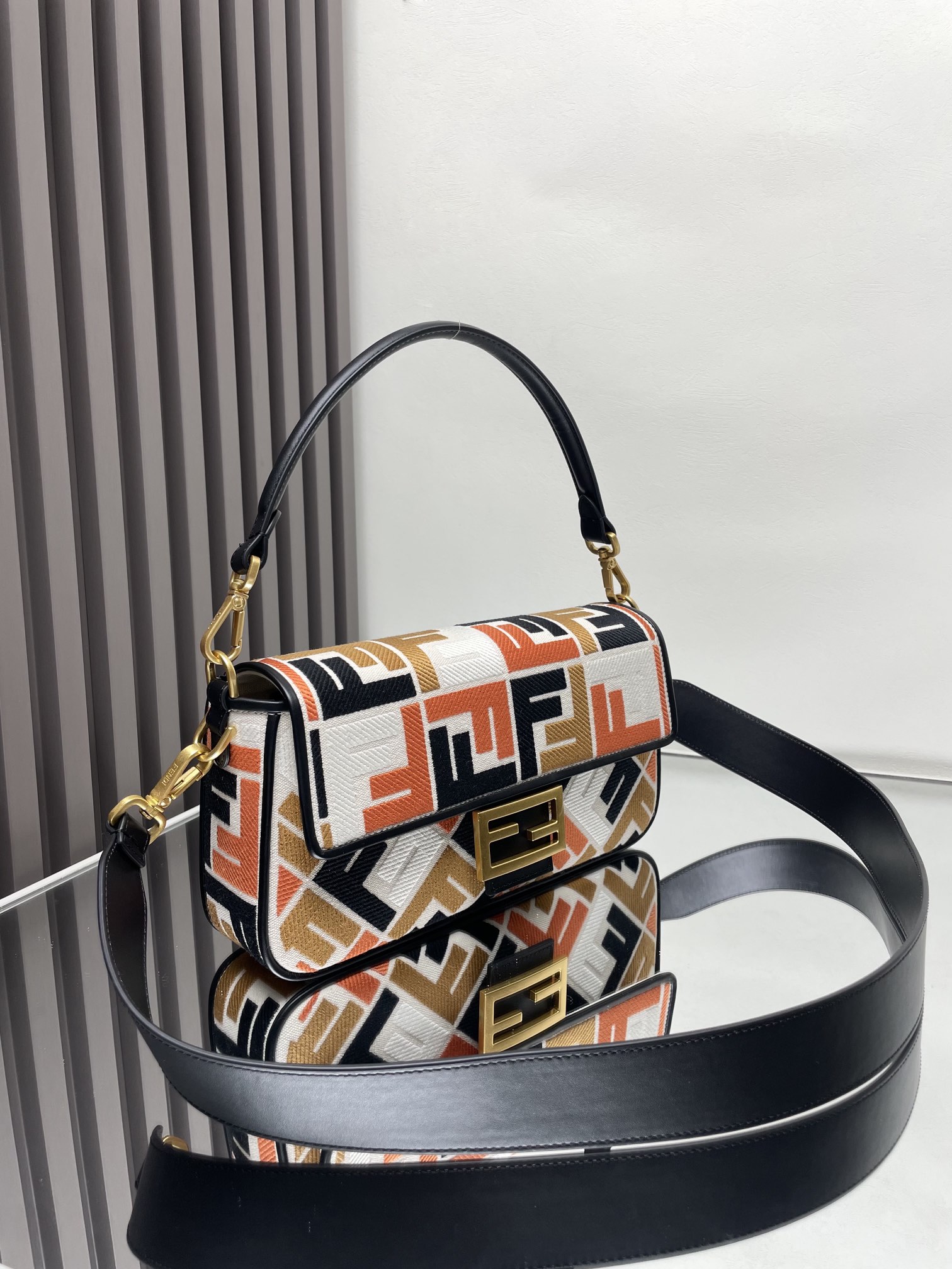 Fendi Multicolor Baguette Fabric | Fendi