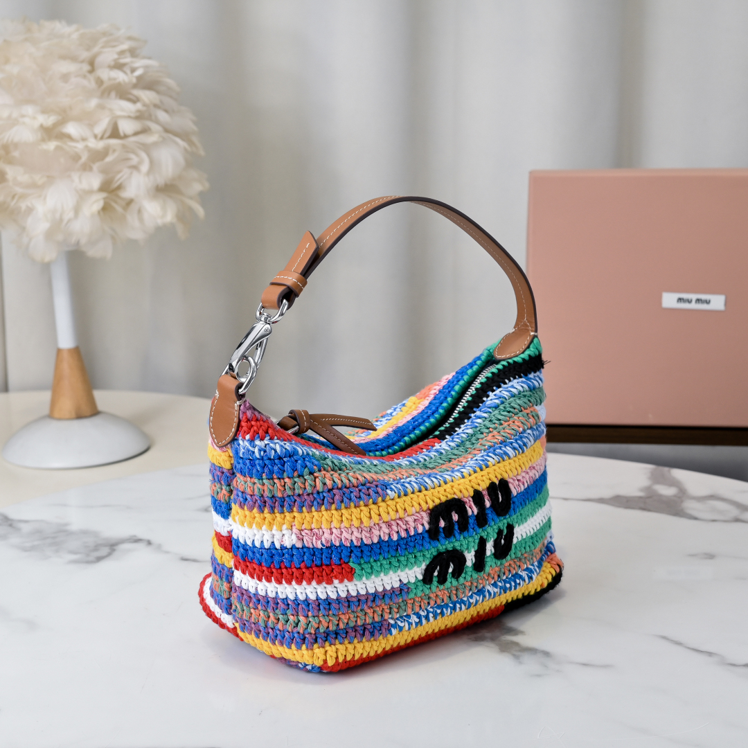 Fendi  New Summer 2025 Miu Miu Rainbow Multicolor Small