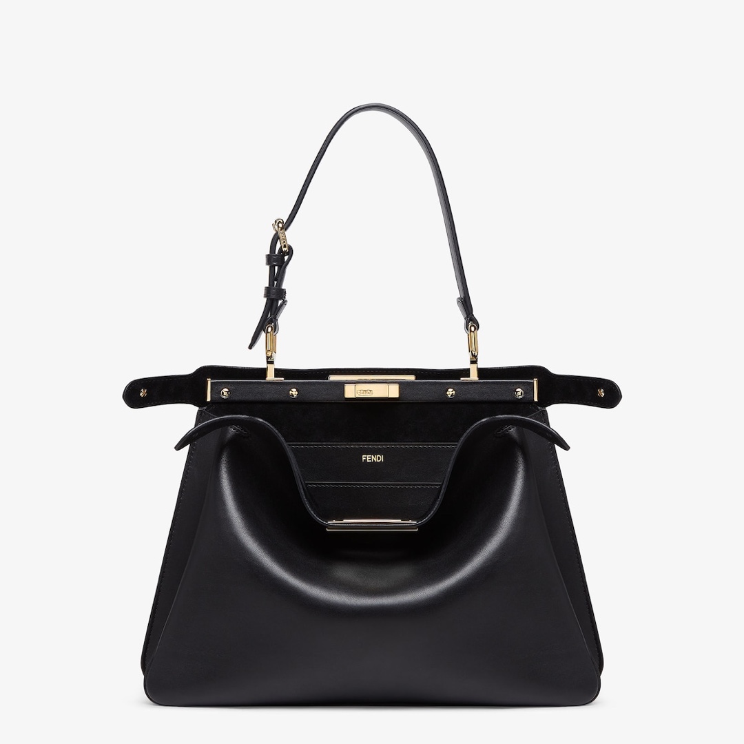 Fendi Peekaboo Soft Medium Pelle Nero | Fendi
