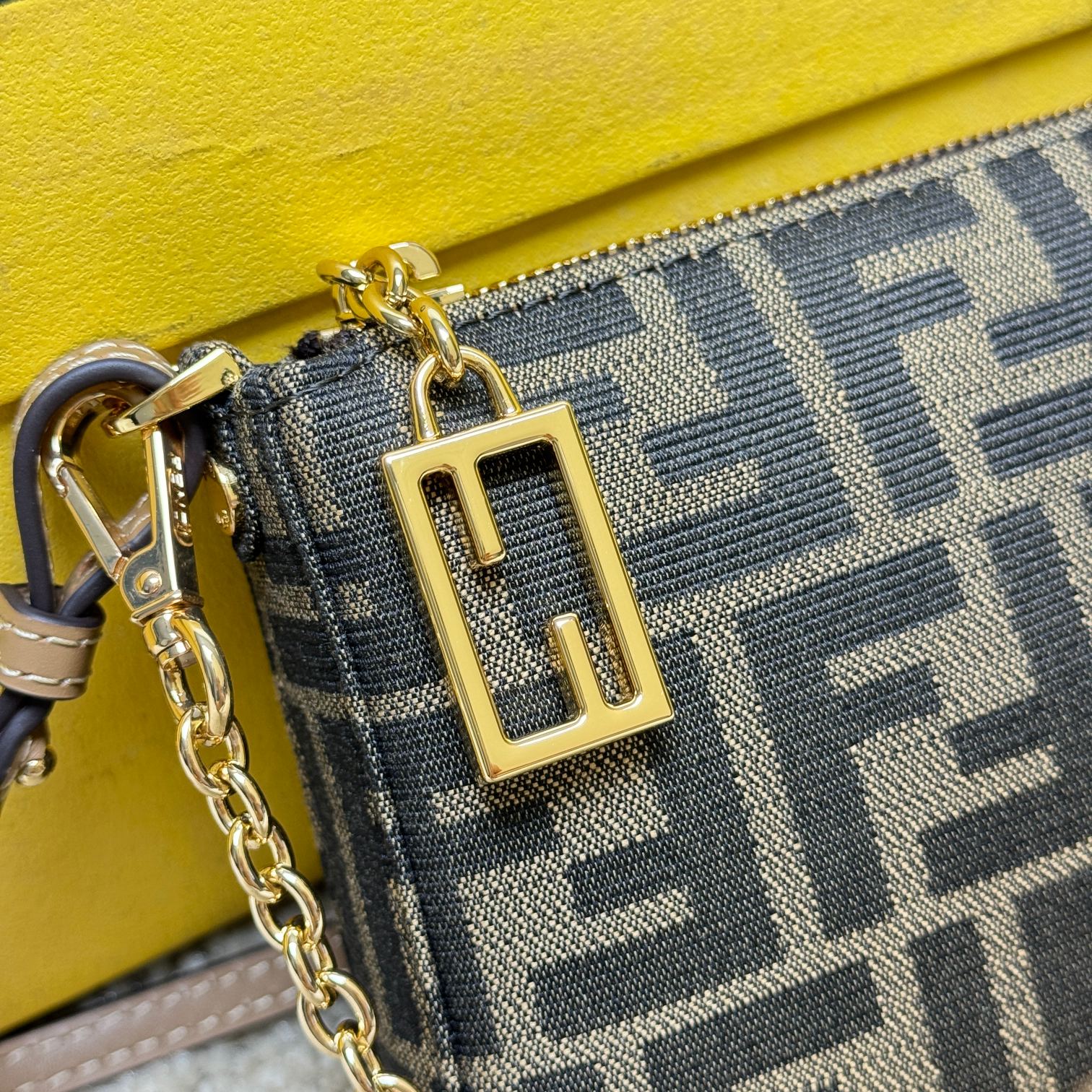 Fendi Shop Women's Designer Brown Clutches & Pochette | FENDI