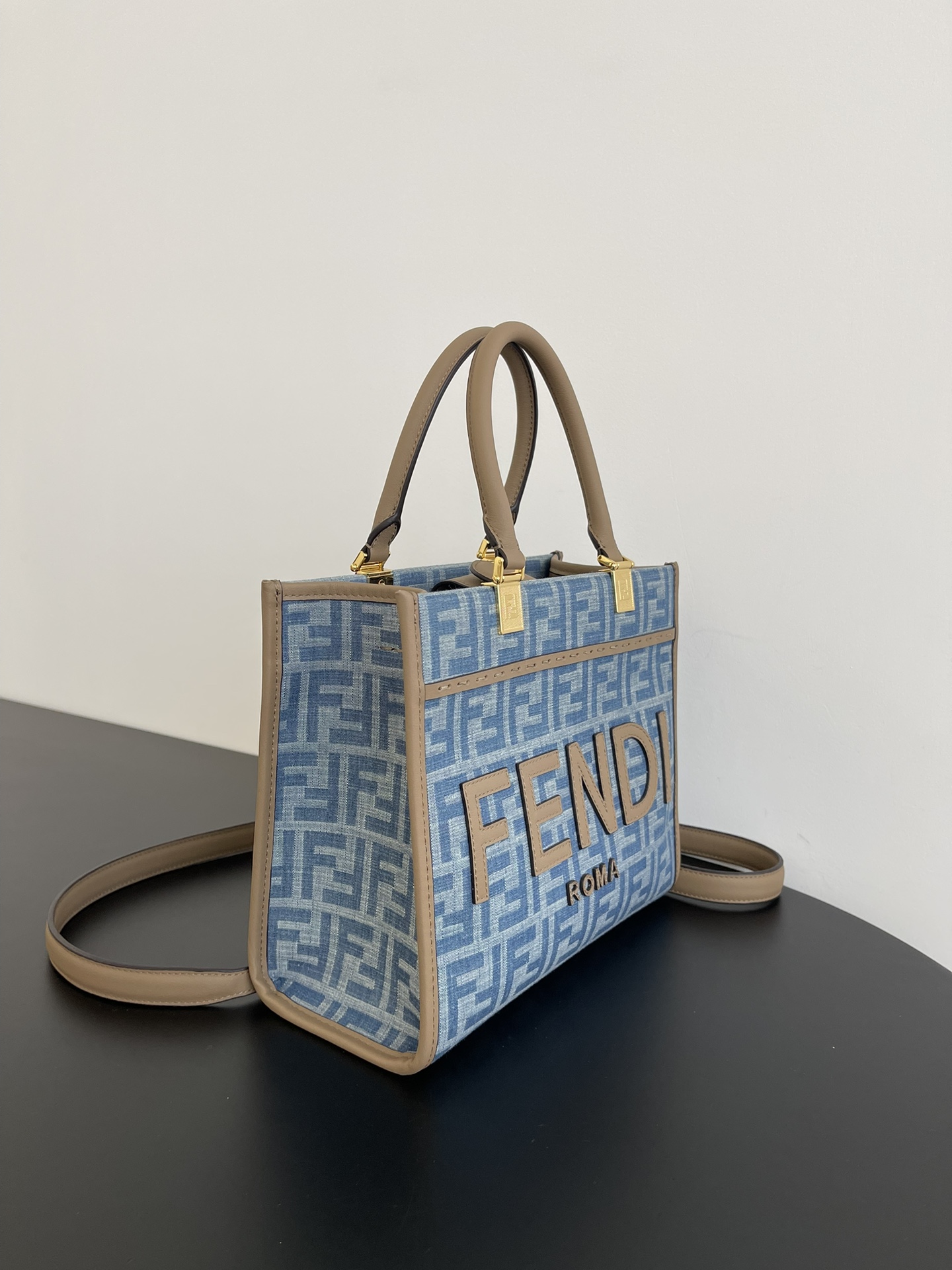 FENDI Small Sunshine Tote Bag - Blue for Women
