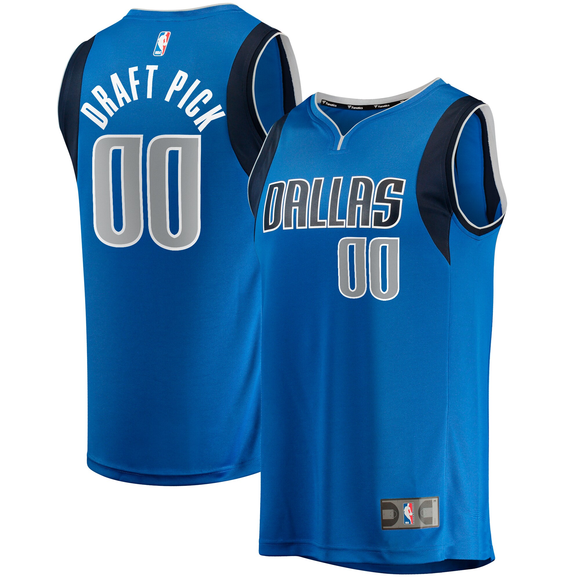 Dallas Mavericks 2023 Draft Jersey – Ultimate Fanatics Youth Replica