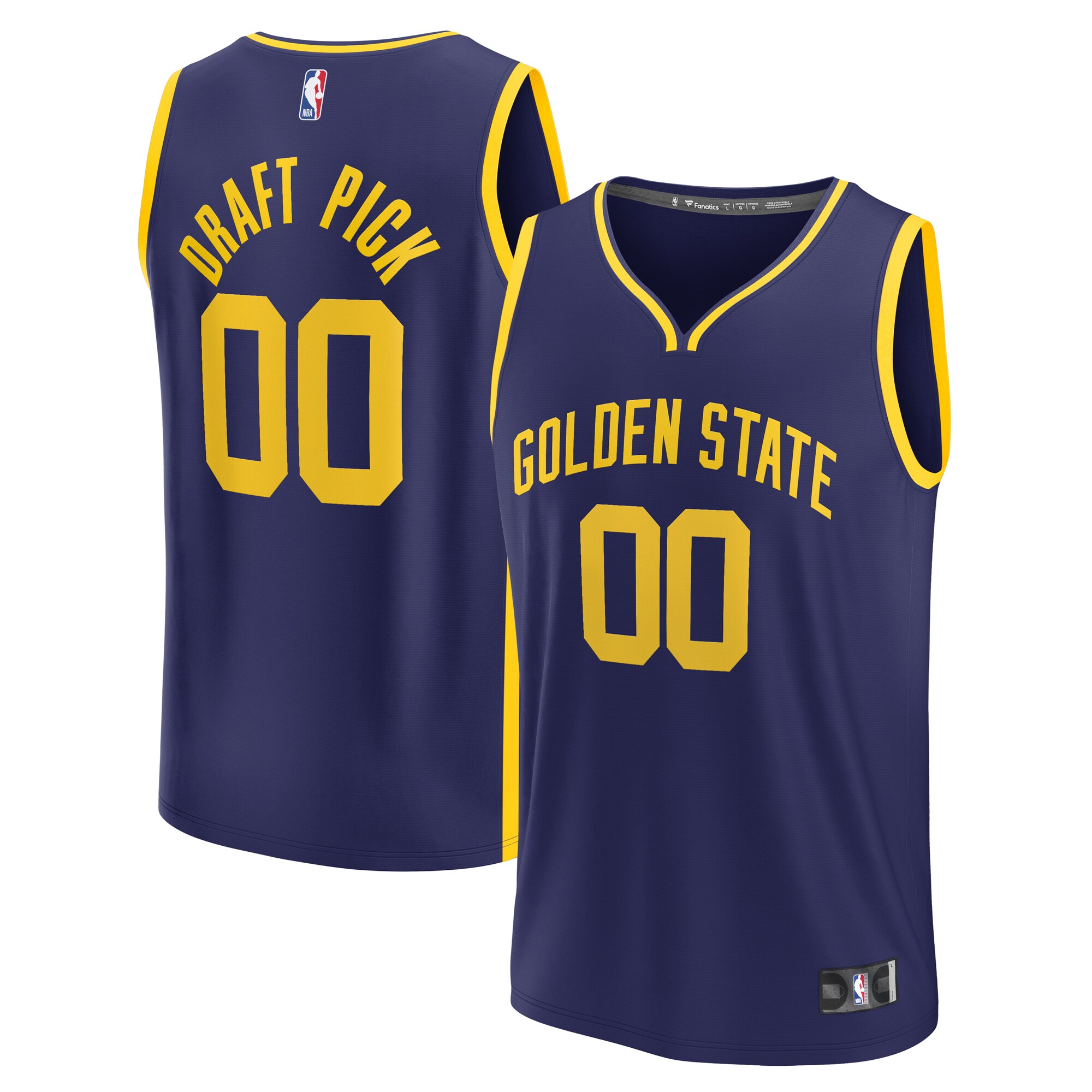 Fanatics Warriors Draft Pick Jersey - Exclusive 2023 Statement Edition