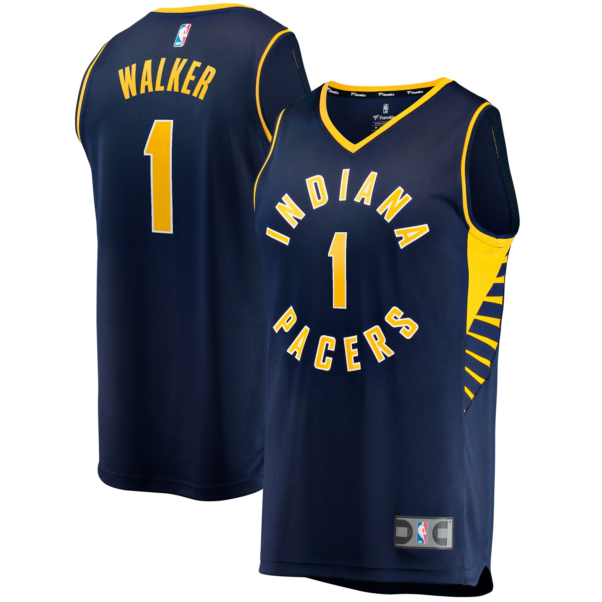 Ultimate Indiana Pacers Walker Youth Jersey - #1 Fanatics 2023 Icon Edition