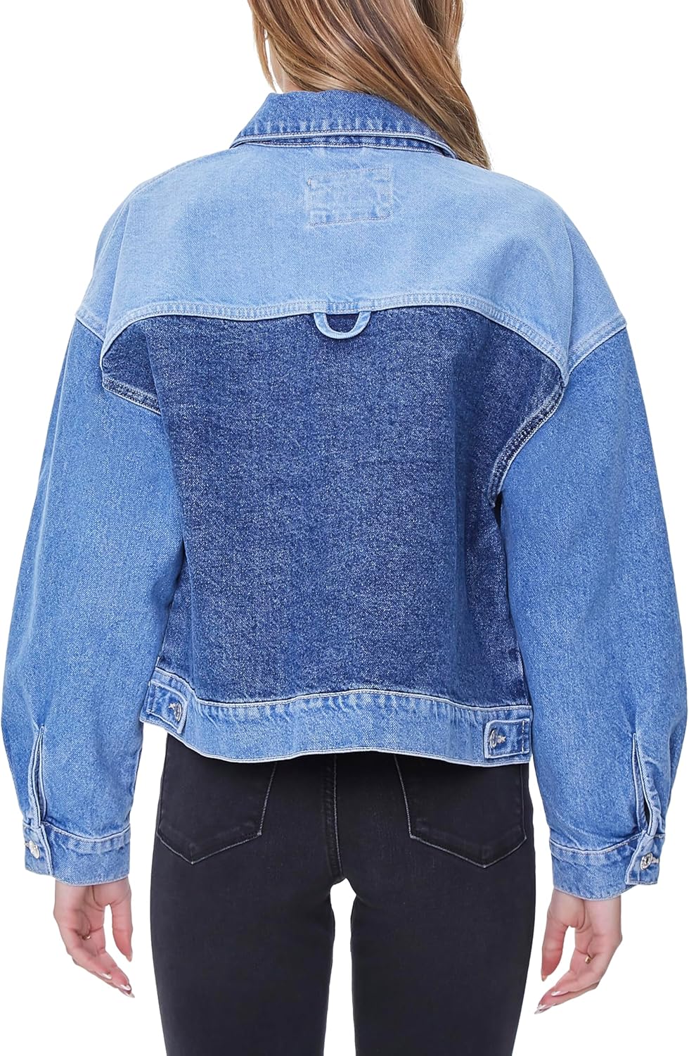 Forever 21 Women’s Colorblock Denim Jacket