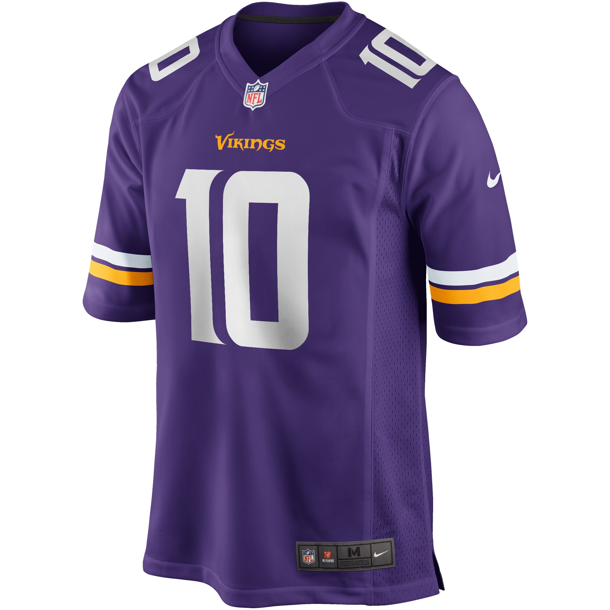 Fran Tarkenton Minnesota Vikings Nike Game Retired Player Jersey – Purple