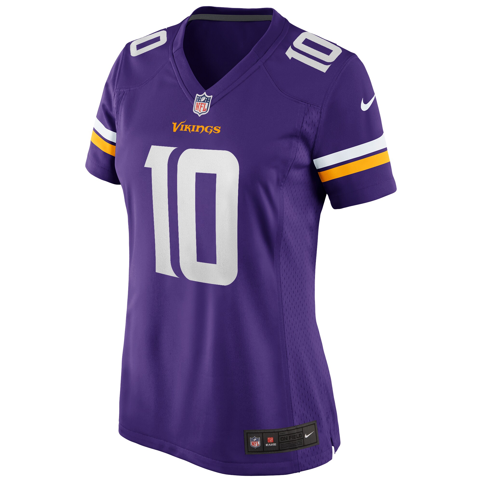 Fran Tarkenton Minnesota Vikings Nike Women's Game Retired Player Jersey - Purple