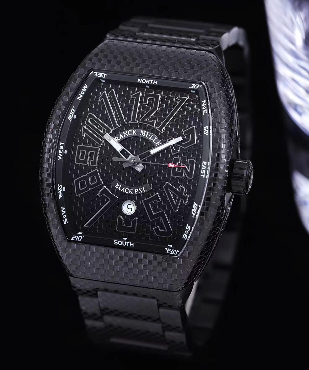 Franck Muller Black PXL - Carbon Fiber Watch - Image 2
