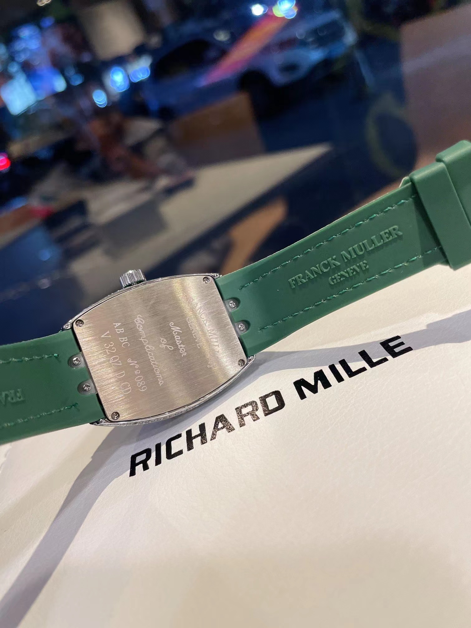 Franck Muller Green Diamond - Franck Muller Yachting Green Diamond - Image 3