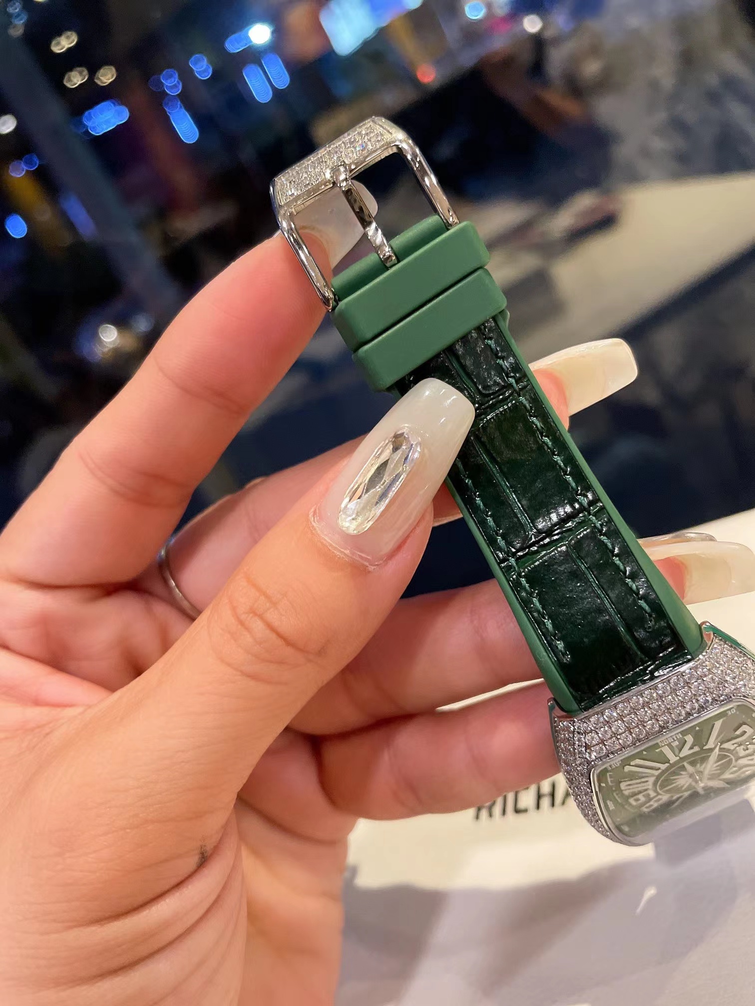 Franck Muller Green Diamond - Franck Muller Yachting Green Diamond - Image 2