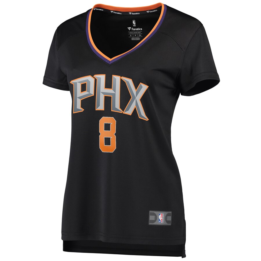 Fanatics Women's Suns Kaminsky III Black Jersey #8 - Ultimate Statement Edition