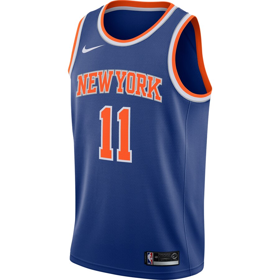Nike Ntilikina Knicks Blue Jersey - Premium #11 Fan Gear 2024