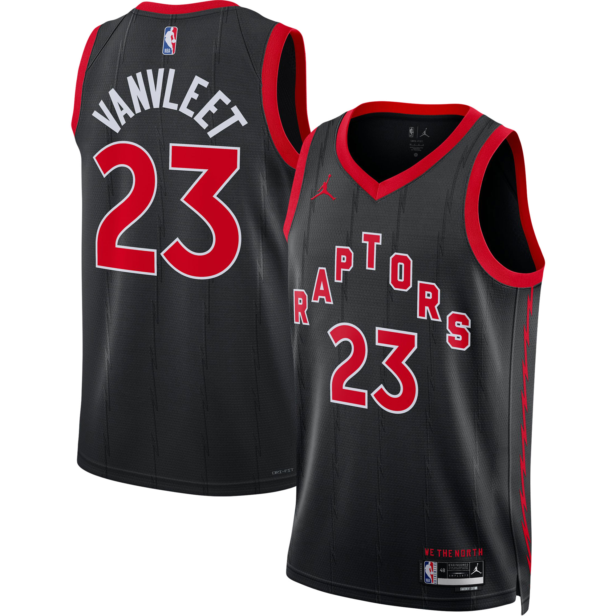 Fred VanVleet Raptors Statement Jersey #23 - Premium Jordan NBA Swingman