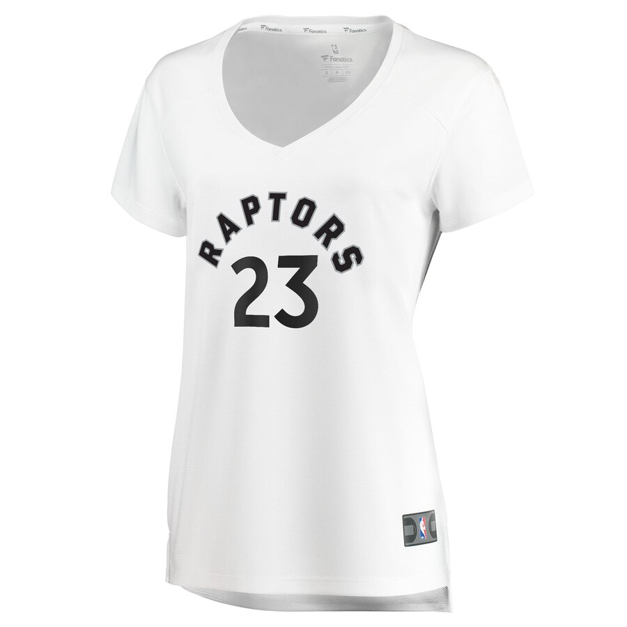 Fred VanVleet Women's White Jersey: Ultimate Raptors Fan Gear 23