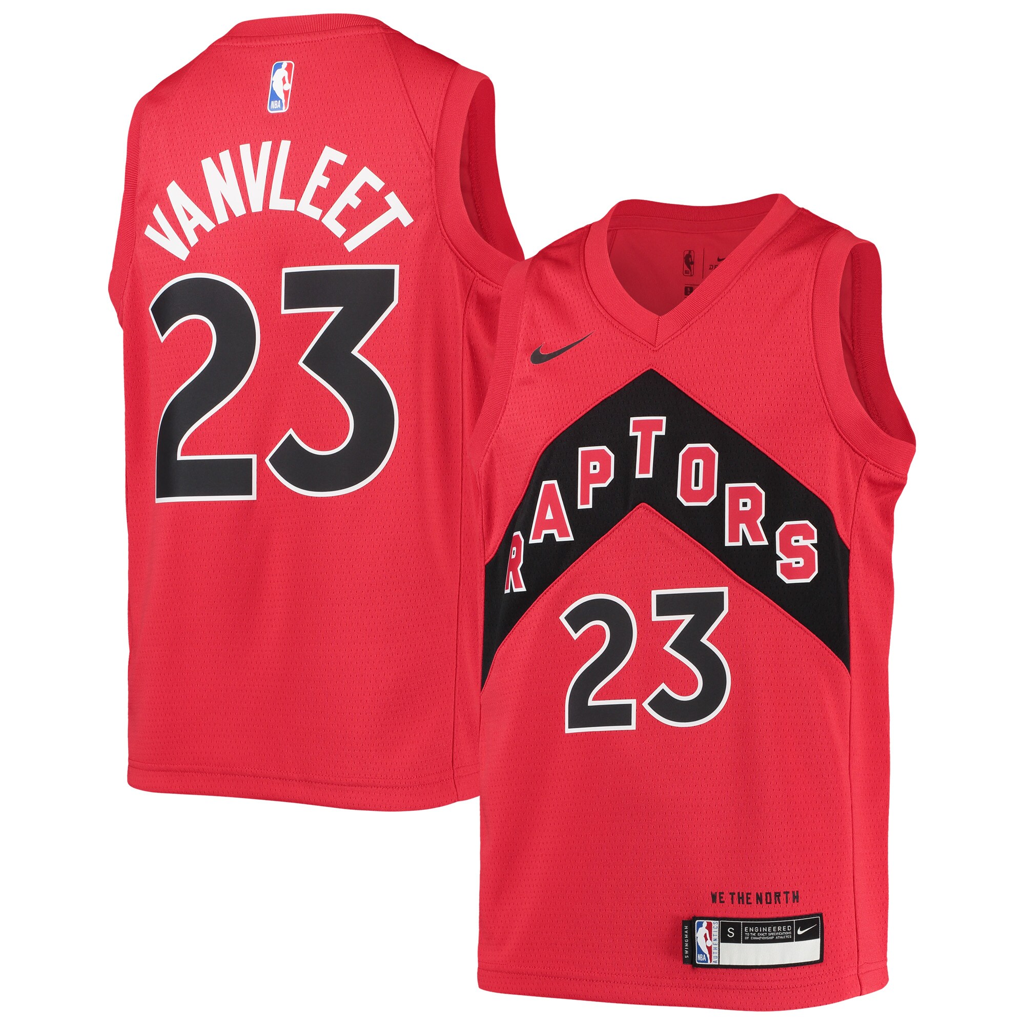 Nike Fred VanVleet Red Jersey - Ultimate Youth Raptors 2020/21 Gear