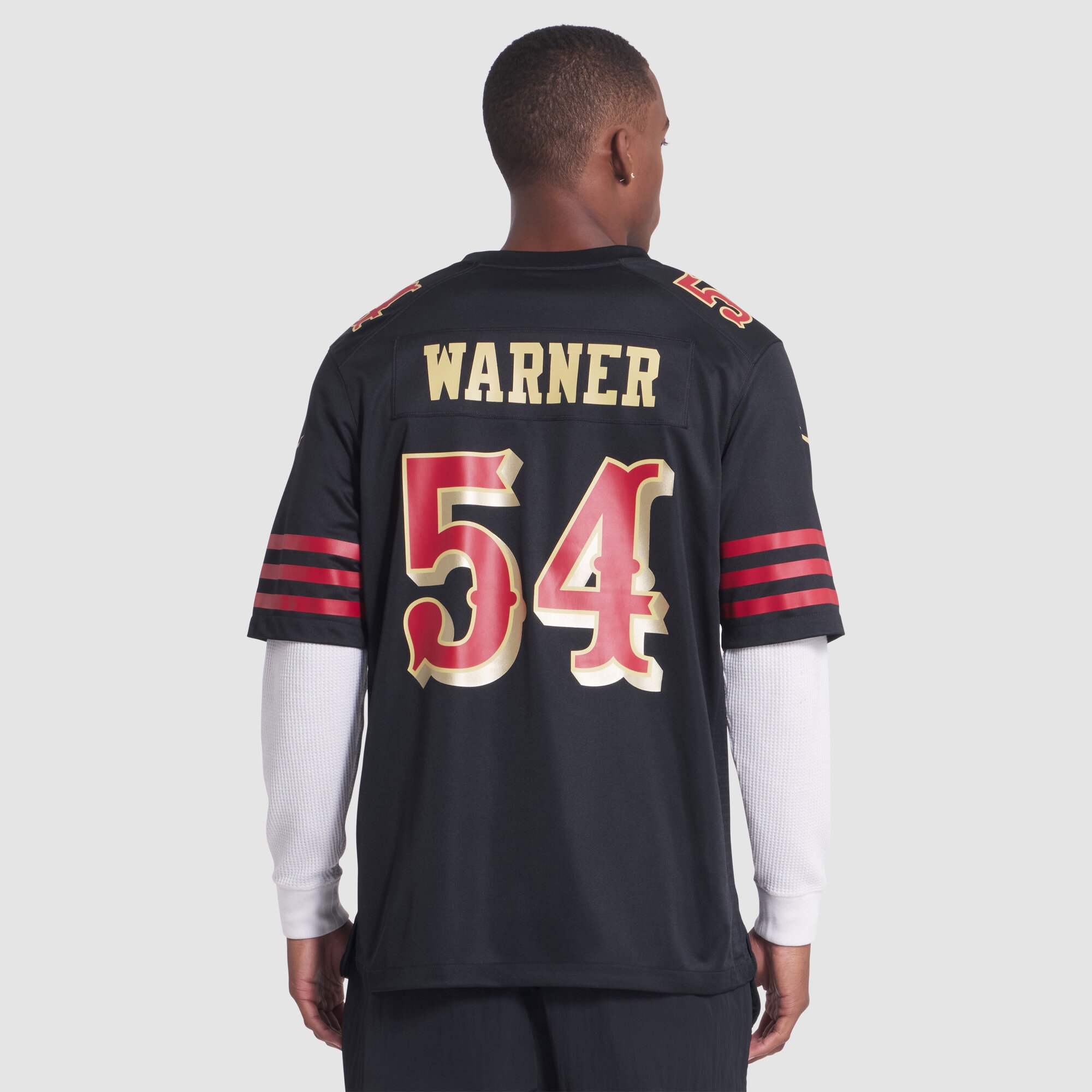 Fred Warner San Francisco 49ers Nike 2025 Rivalries Collection Game Jersey – Black