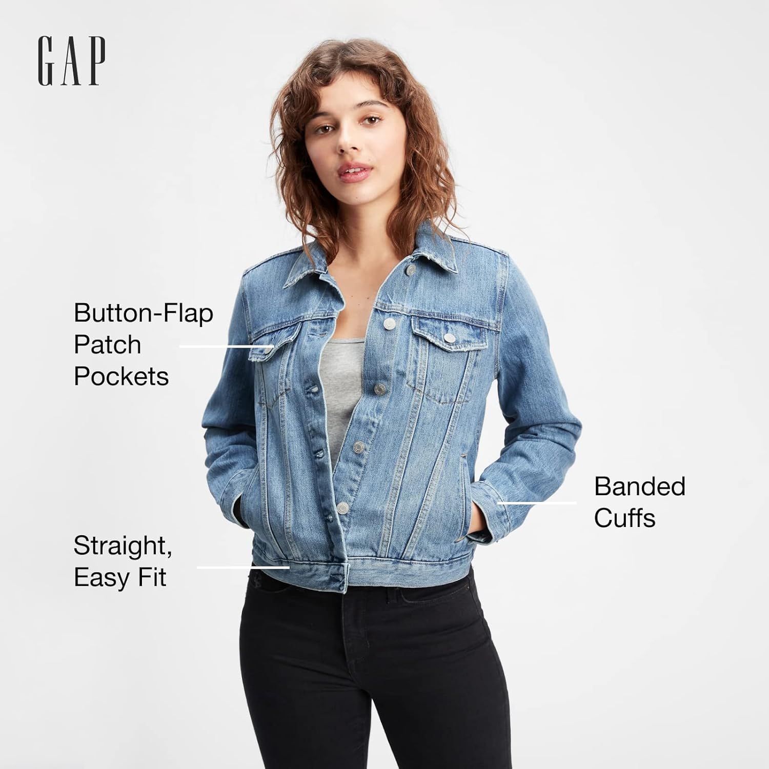 GAP Women’s Icon Denim Jacket