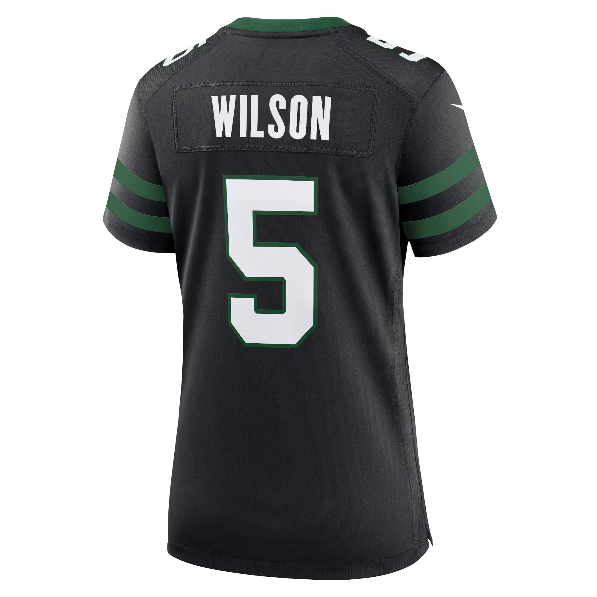 Garrett Wilson New York Jets Nike Women's Alternate Game Jersey - Legacy Black