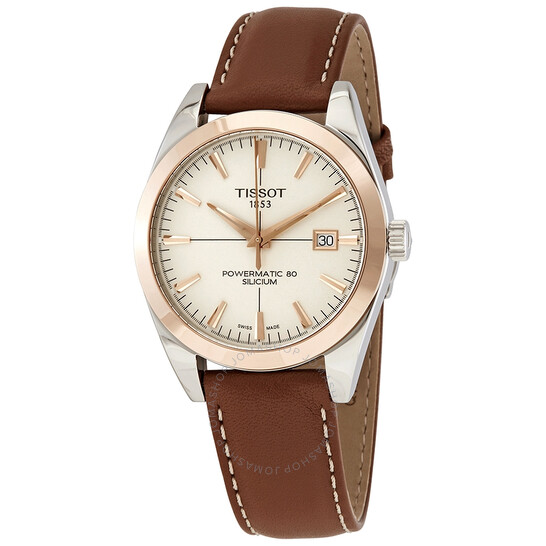 Gentleman Automatic Cream Opalin Dial Men's Watch