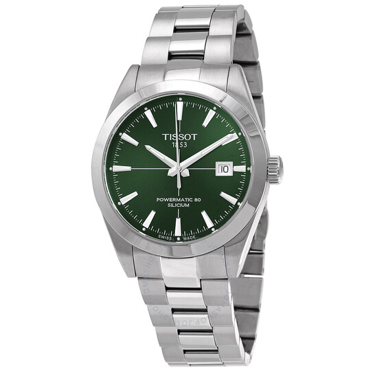 Gentleman Powermatic 80 Silicium Automatic Green Dial Men's Watch