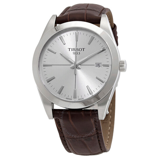 Gentleman Quartz Silver Dial Men's Watch
